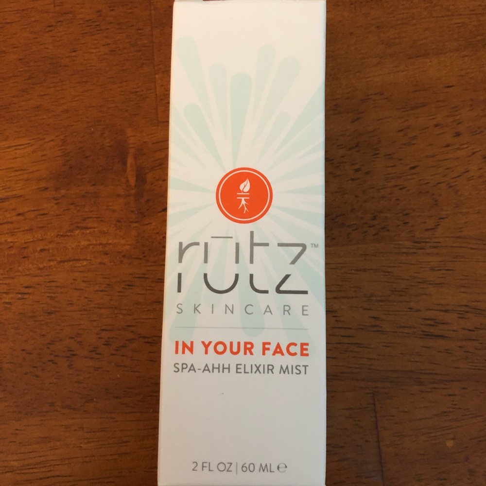 New Rutz Skincare In Your Face Spa-aah Elixir Mist